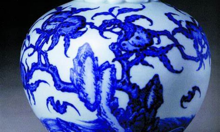 porcelaine bleue de chine